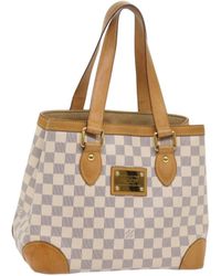Louis Vuitton - Hampstead Canvas Tote Bag (pre-owned) - Lyst
