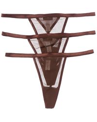 Cosabella - 3Pk Soire Confidence G-String - Lyst