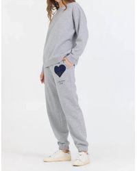 Vintage Havana - Fleece Jogger W/Patch - Lyst