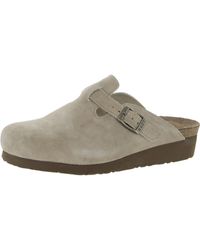Naot - Autumn Suede Slip On Mules - Lyst