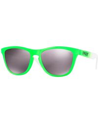 Oakley Frogskins Oo 9013-99 Square Polarized Sunglasses - Green