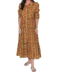 Pretty Follies - Paisley Floral Print Dress - Lyst