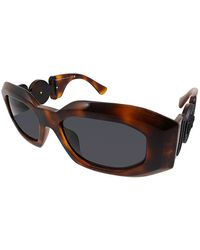 Versace - Ve 4425u 521787 54mm Irregular Sunglasses - Lyst