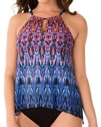 Miraclesuit - Peephole Tankini Top - Lyst