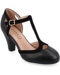 Journee Collection - Collection Wide Width Olina Pump - Lyst
