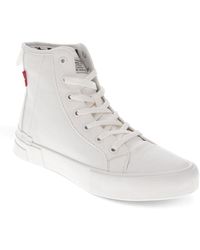 Levi's - Elite Twill Casual Lace Up Sneaker Shoe - Lyst