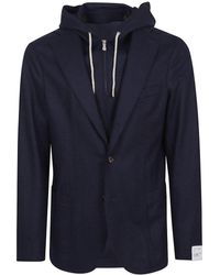 Eleventy - Jacket With Bib - Lyst