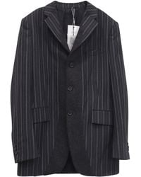 Jil Sander - Single-Breasted Striped Blazer With Pockets - Lyst