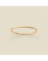 MADE BY MARY - Hammered Stacking Ring - Lyst