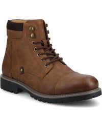 Vance Co. - Vance Yukkon Medium And Wide Width Cap Toe Boot - Lyst