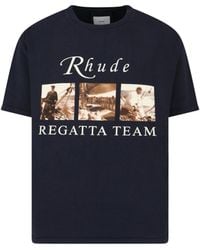 Rhude - T-Shirts And Polos Cotton - Lyst