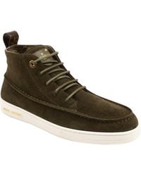 Louis Vuitton - Green Suede Stellar Sneaker Boot - Lyst
