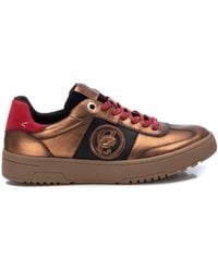 Xti - Carmela Collection Leather Casual Sneakers By - Lyst
