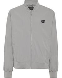 Philipp Plein - Nylon Bomber Jacket - Lyst