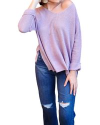 Be Cool - Flowing V-Neck Sweater - Lyst
