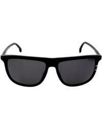 Carrera - Polarized Grey Rectangular Sunglasses 218/s 0807/m9 58 - Lyst