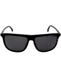 Carrera - Polarized Grey Rectangular Sunglasses 218/s 0807/m9 58 - Lyst