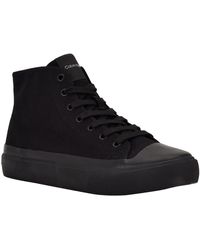 Calvin Klein - Bshigh Lace-up Man Made Casual And Fashion Sneakers - Lyst