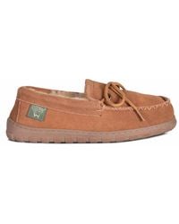 Cloud Nine - Ladies Moccasin Indoor/outdoor Slippers - Lyst