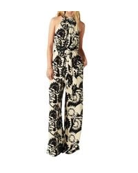 Ba&sh - Finn Keyhole Sleeveless Belted Jumpsuit - Lyst