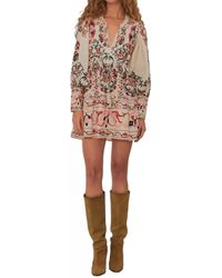 FARM Rio - Cashew Mandala Mini Dress - Lyst
