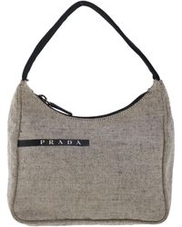 Prada - Sports Canvas Shoulder Bag (pre-owned) - Lyst