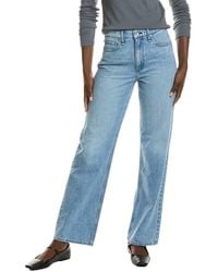 Rag & Bone - Shannon High-Rise Wakefield Relaxed Straight Full Length Jean - Lyst
