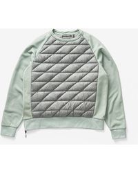 Holden - M Down Crew Sweater - Slate Gray - Lyst