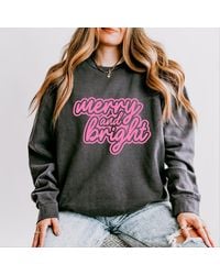 Simply Sage Market - Merry & Bright Outline Puff - Lyst