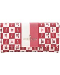 London Fog - Lara Signature Flap Wallet - Lyst