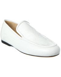 KHAITE - Alessia Leather Loafer - Lyst