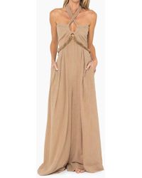 JBQ - Esme Halter Jumpsuit - Lyst