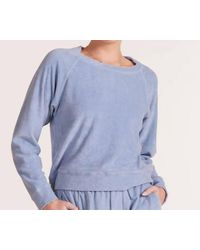 Bobi - Long Sleeve Terry Raglan Top - Lyst