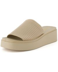 Cushionaire - Pim Wedge Chunky Platform Sandal - Lyst