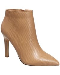 French Connection - Ally Faux Leather Booties - Lyst