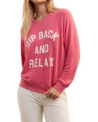 Z Supply - Sip Back And Relax Long Sleeve Top - Lyst
