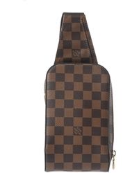 Louis Vuitton - Geronimos Canvas Shoulder Bag (pre-owned) - Lyst