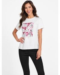 Guess - Eco Lumee Crewneck Tee - Lyst