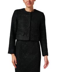 Marc Cain - Short Plaid Cropped Jacket - Lyst