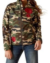 Ariat - Girls Team Softshell Rodeo Quincy Jacket - Lyst