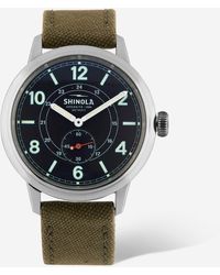 Shinola - The Traveler Stainless Steel Quartz Watch S0120247330 - Lyst
