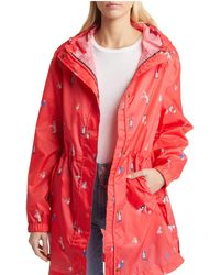 Joules - Golightly Packable Raincoat - Lyst