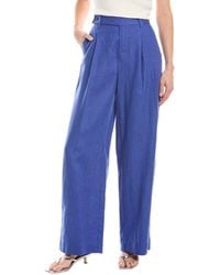 Madewell - The Harlow Wide Leg Linen Pant - Lyst