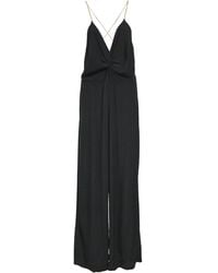 Ba&sh - Chain Strap V-Neck Jumpsuit - Lyst