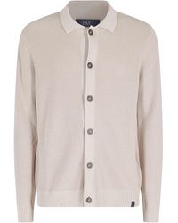 Fay - Shirt Jacket Maglia Cotone - Lyst