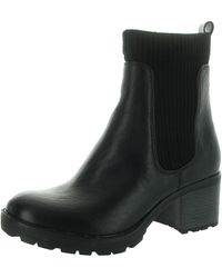 White Mountain - Benji Faux Suede Ankle Chelsea Boots - Lyst