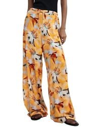 Desigual - Viscose Casual Pants - Lyst