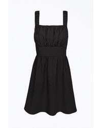Adelyn Rae - Kina Scrunchie Strap Crepe Mini Dress - Lyst