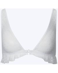 Only Hearts - Coucou Lola Side Ruffle Bralette - Lyst