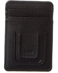 Chloé - Marcie Leather Card Holder - Lyst